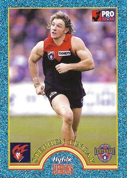 1996 Select Tip Top Hyfibe Heroes #30 Stephen Tingay Front
